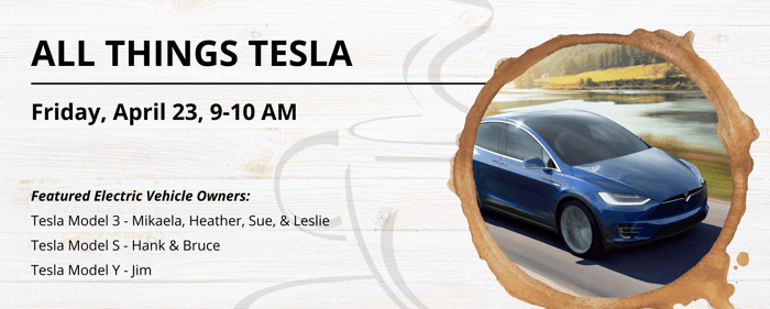 Coffee Hour Schedule Tesla Updated 2