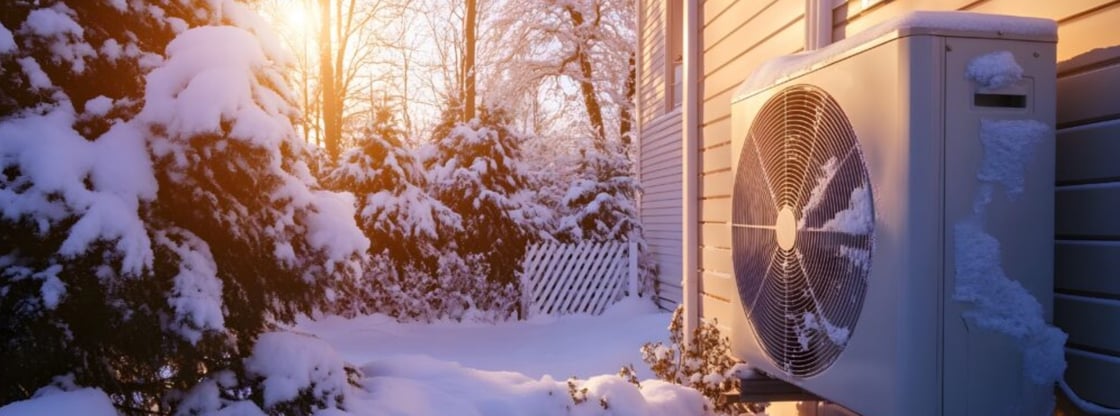 Winter heat pump - blog feature image