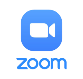 Zoom Logo circle w camera